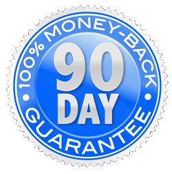100% Money-back 90 Day Guarantee.