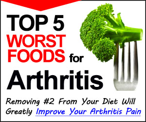 Top 5 Worst Foods for Arthritis