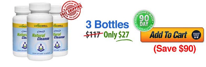 Natural Cleanse 3 Bottles