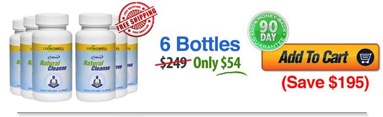Natural Cleanse 6 Bottles