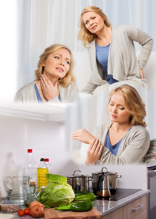 Woman with Joint Pain