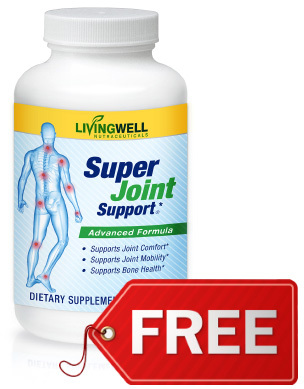 Free bottle of Super Joint Support